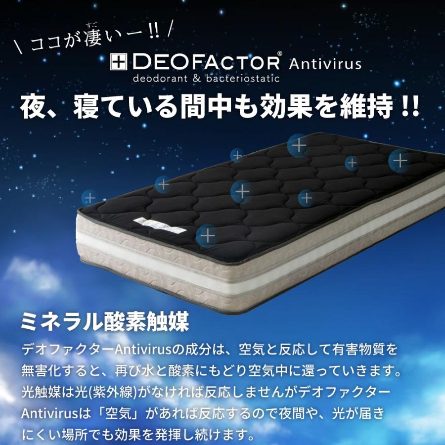 抗菌・抗ウイルス加工 デオファクター ダブル 咲夜レアルマットレス 新発売 6.7インチコイル 選べる3種の寝心地 防ダニ 高級マットレスクラス_9