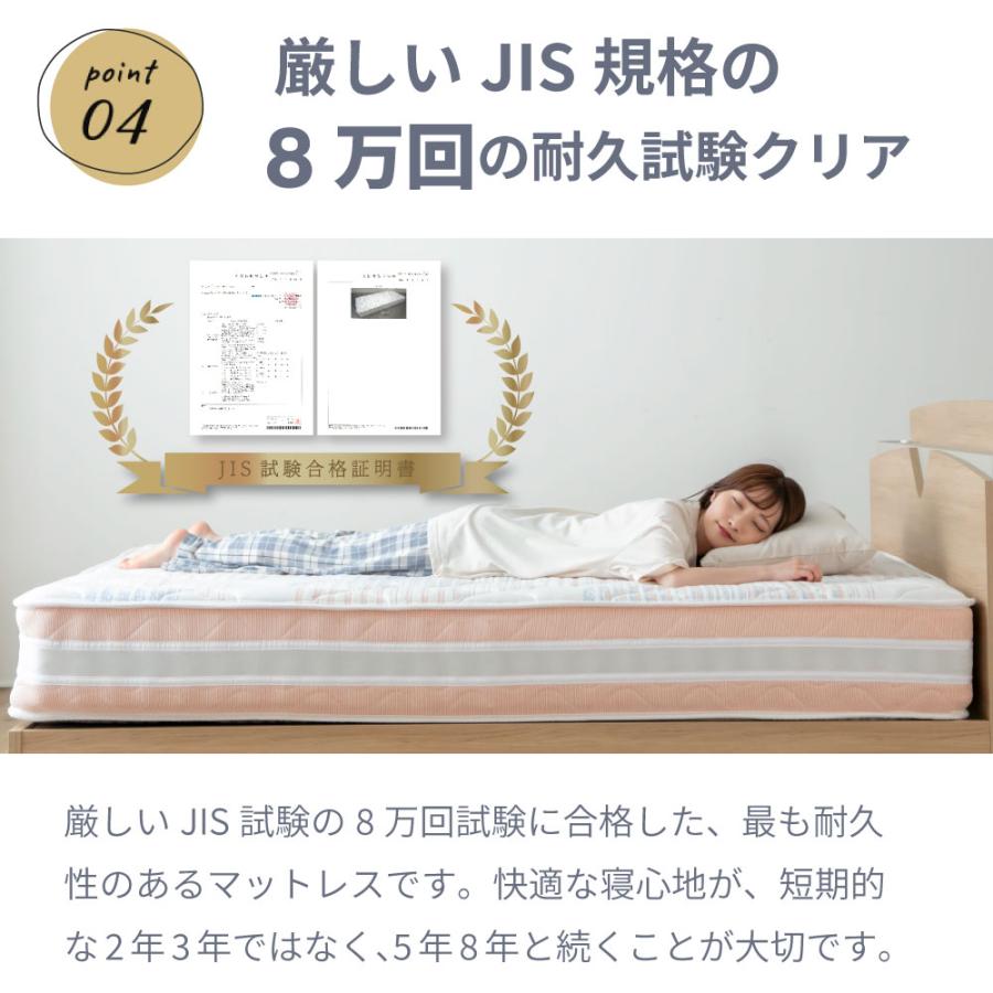 源ベッド ダブル 咲夜レアルマットレス 新発売 6.7インチコイル 選べる