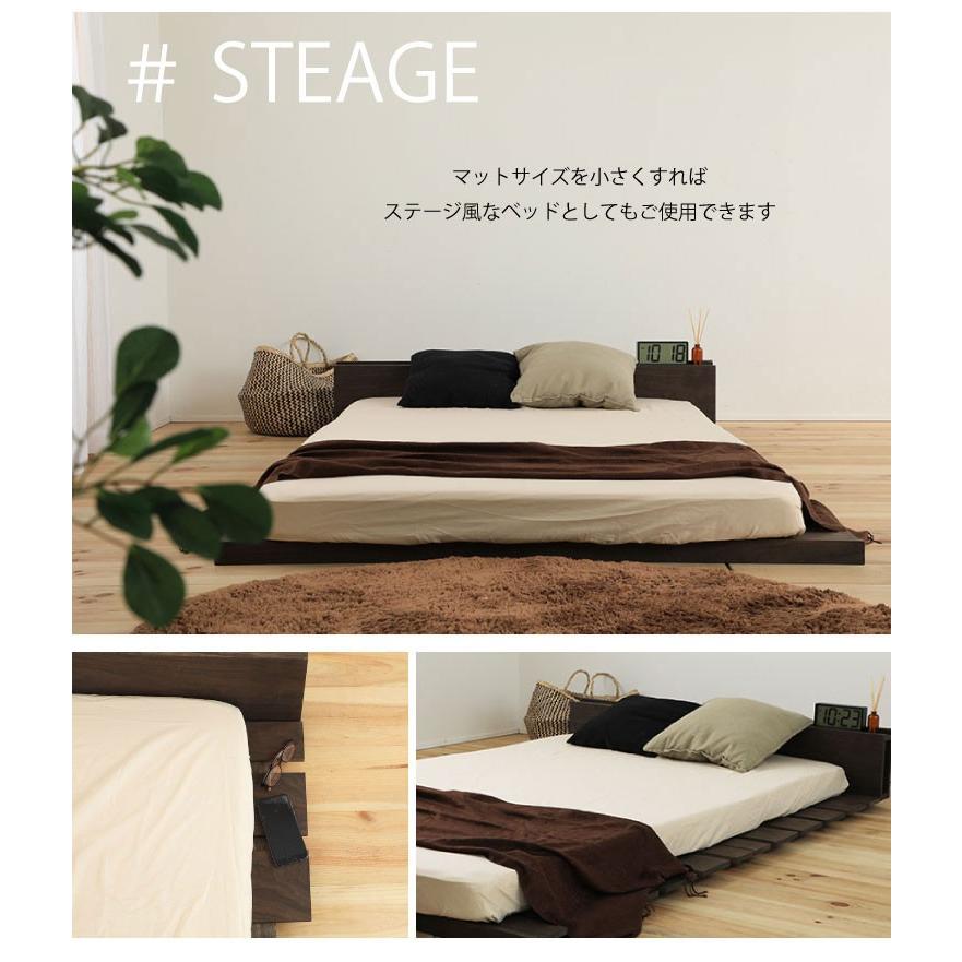 すのこベッド シングルサイズ 脚付きベッド 選べるカラー&高さ 木製ベッド（vq1126-s）｜minamoto-bed｜12