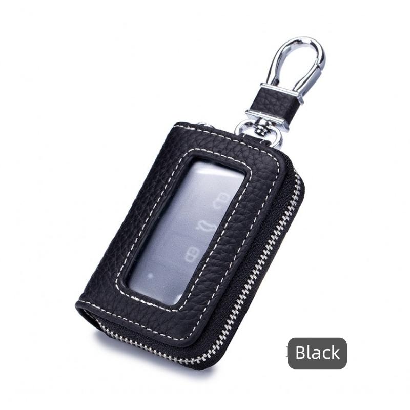 スマートキーケース  車キーケース 車クリア 窓付き キーケース ダブルファスナータイプ 本革 スマートキーカバー トヨタ ホンダ 日産 スズキ キーケース |  | 16