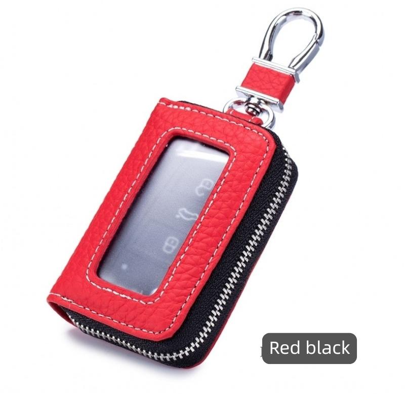 スマートキーケース  車キーケース 車クリア 窓付き キーケース ダブルファスナータイプ 本革 スマートキーカバー トヨタ ホンダ 日産 スズキ キーケース |  | 19