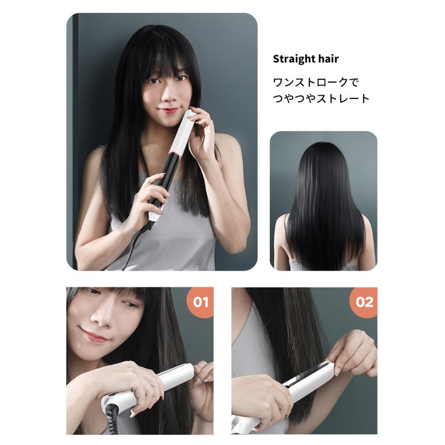 ヘアアイロン ストレート カール 2way カールアイロン プロ仕様 ヘアアイロン ストレート カール 2way カールアイロン プロ仕様