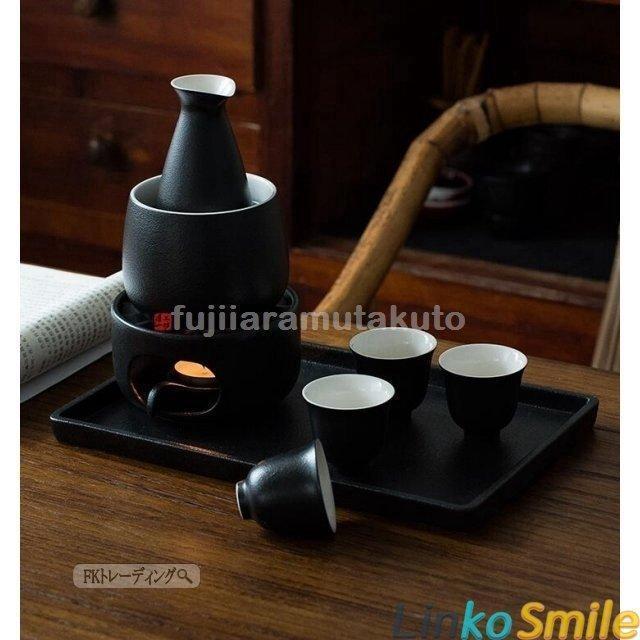 酒器 酒器セット 徳利 熱燗器 猪口 盃 燗 焼酎 日本酒 清酒 陶器 とっくり 食器 陶器 酒燗器 保温器 温燗 おちょこプレゼント 食器、グラス、カトラリー ギフト 貝印 シェラー 三徳包丁2点セット 561RC1092