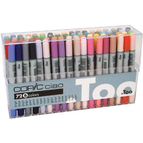 コピックチャオ Too イラスト用マーカー 72色bセット ミナロ ヤフー店 画用筆 鉛筆類 並行輸入品 B002jq6gv0 ミナロ イラスト 用マーカー