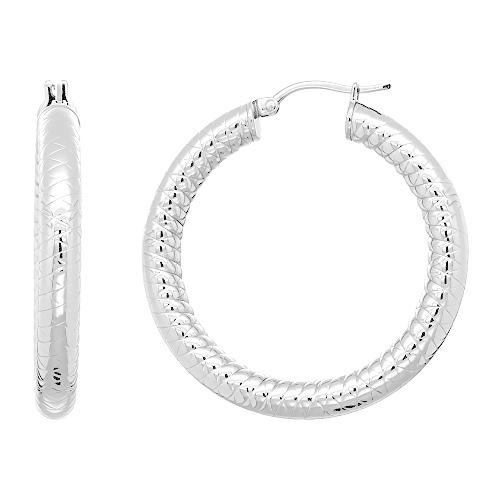 100 本物保証 ステンレススチールフープイヤリング1 1 2インチtightジグザグパターン5 Mm厚チューブライト重量 並 B0058dz6cg ミナロ ヤフー店 通販 Yahoo ショッピング Web限定 Www Ladislexia Net