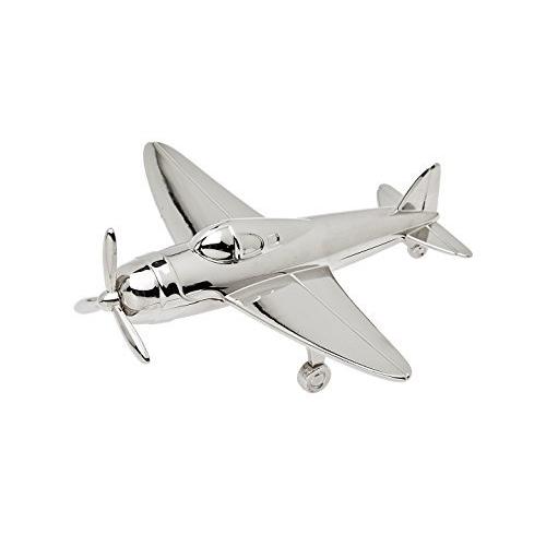 GODINGER SILVER ART Airplane Paper Weight, Silver by Godinger【並行輸入品】