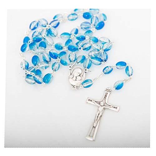 人気が高い Zuluf ブルークリスタルビーズ ロザリオ カトリックネックレス 聖なる土のメダル 十字架 Ros027 並行輸入 B01lzntnpl ミナロ ヤフー店 通販 Yahoo ショッピング 豪華 Www Mz Tzembassy Go Tz