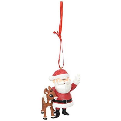 【2021福袋】 56?4057967?Rudolph Department and Ornament【並行輸入品】 Hanging Santa オブジェ、置き物