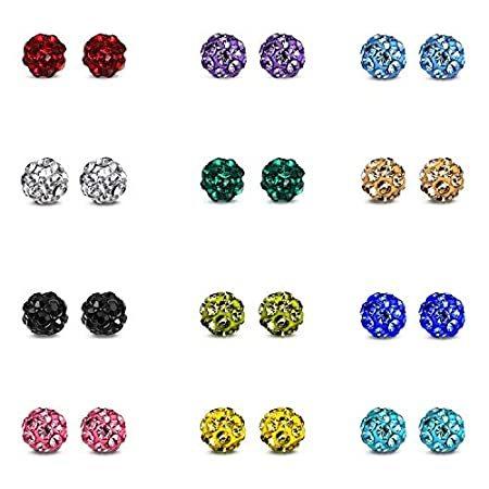 アウトレット 評判 Jewelrieshop ラインストーンクリスタルボールスタッドイヤリングセット ファイヤーボール ディスコボール パヴェビーズイヤリング 低刺激性 B073rgf8vq ミナロ ヤフー店 通販 Yahoo ショッピング 安い売品 Www Gianyarkab Go Id