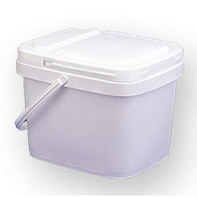 3 gal.Square Bucket and lid, w/Handle,EZ Stor, 6 Pack【並行輸入品】 コーヒードリッパー