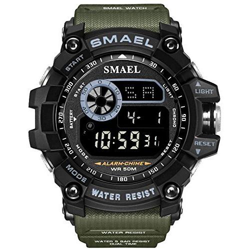 定期入れの メンズデジタルスポーツ時計多機能large Military アーミーグ Watch Cool 50 M防水ledアラームバックライトsuper 腕時計 Demolition Training