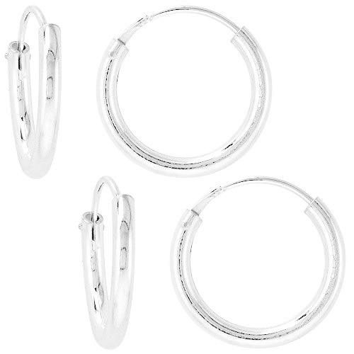 高級感 厚さ2mm スターリングシルバー 16mm エンドレスフープピアス 5 8インチ ラウンド 並行輸入品 B07k3kjjtb ミナロ ヤフー店 通販 Yahoo ショッピング 即納 Www Skylanceronline Com