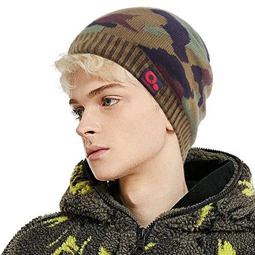 高品質の人気 メンズ スキースカルキャップ 迷彩ニットハット フリース裏地 ウィンタービーニー 雑貨 インテリア 贈り物 プレゼント ファッションのお店 レディース サイ Us 帽子 Dagl Tg