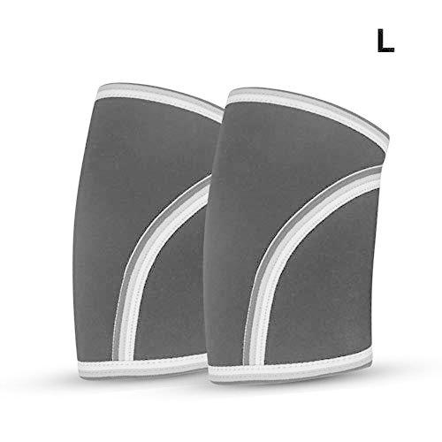biliten Elbow Sleeves 7mm (1 Pair) - High Performance Elbow Sleeve Support for Weightlifting, Weight Training & Powerlifting - Best Compress アンクル、リストウエイト