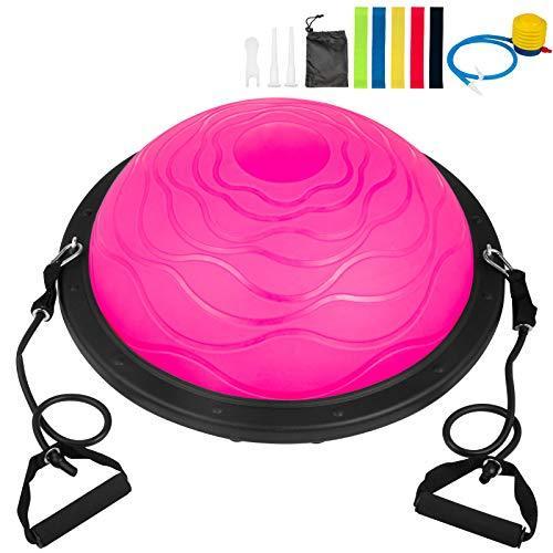 人気商品ランキング Balance Half Happybuy 雑貨 インテリア 贈り物 プレゼント ファッションのお店 Ball Worko Fitness Stability Yoga For Ball Half Ball Exercise Balance Portable Ball Exercise Trainer Balance 1100lbs エクササイズグッズ