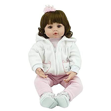 爆安プライス リアルな生まれ変わった赤ちゃんの女の子 57 Cm 23インチ生まれ変わった赤ちゃんの人形のおもちゃ手作り 現実的な赤ちゃん人形プリンセス愛らしいギフ 安心の定価販売 Azerbaijanfoundation Az