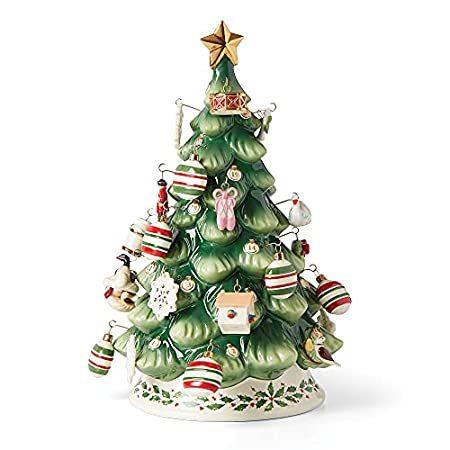 安いそれに目立つ Lenox Treasured Traditions Advent Calendar Tree Set, 3.70, Ivory, 25 Pieces その他インテリア雑貨、小物