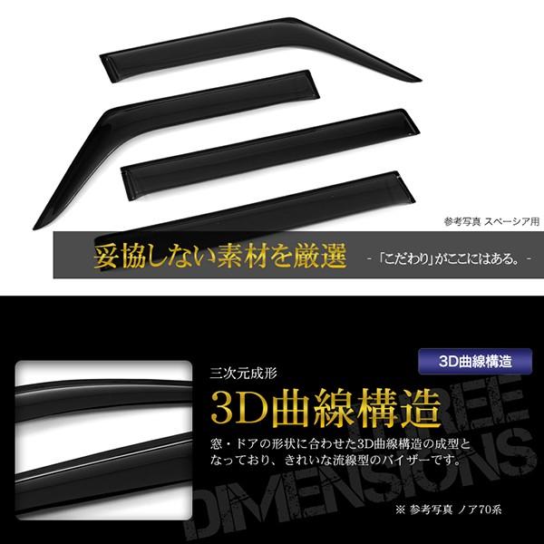 純正ドアバイザー タント L375・385系 Velocity ドアバイザー タント L375/385系 L375S L385S 純正形状 3M