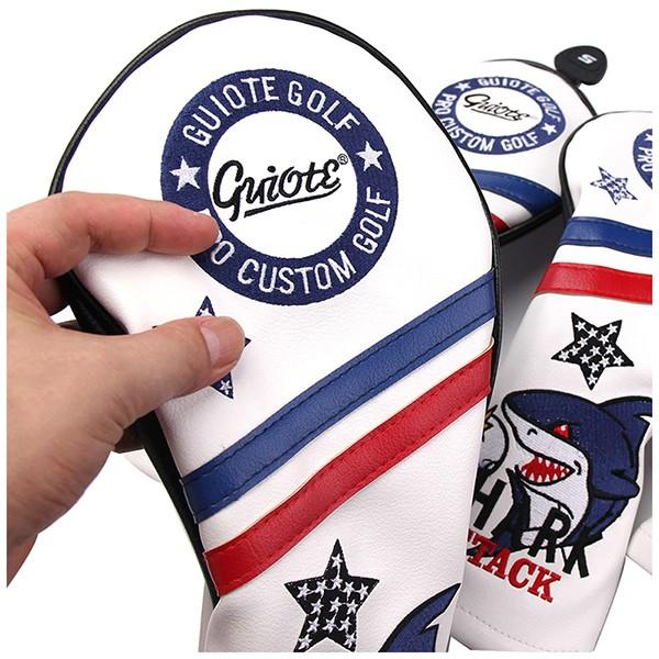 ゴルフ ヘッドカバー 4本セット ドライバー フェアウェイウッド