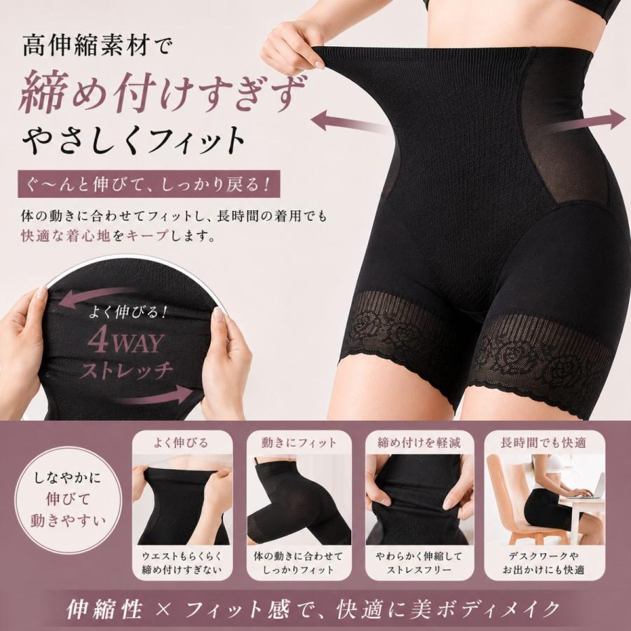 ガードル お腹引き締め ハイウエスト ガードルショーツ 産後 骨盤 補正