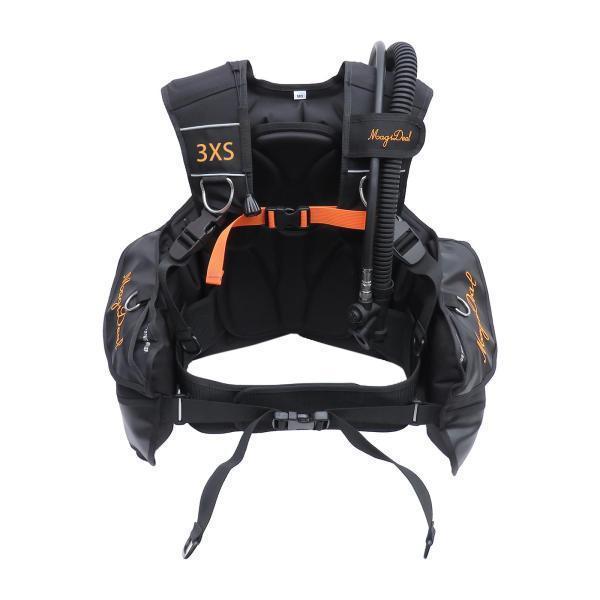 【正規品】 AqualungジャケットスタイルのスキューバダイビングBCD、統合ポケット浮力補償装置ファストロック、初心者向けのブラックインフレーション 【3040413835】(16730円)