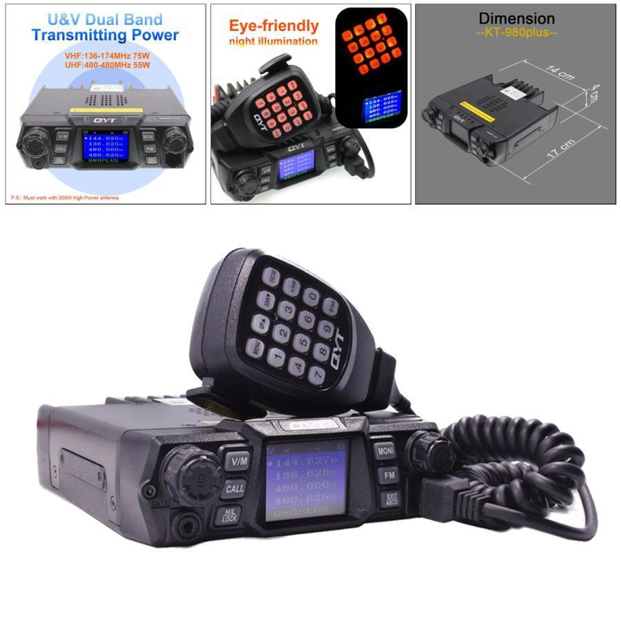 Cbカーラジオ.200チャンネルam/fmトランシーバ.cbラジオ2ピンマイク2バンド.スケルチ制御とrf利得 p21791526de9a