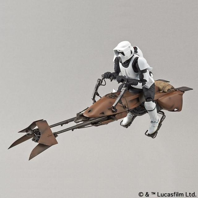 BANDAI スターウォーズ 1/12 スカウト・トルーパー&スピーダー BANDAI スターウォーズ 1/12 スカウト・トルーパー&スピーダー
