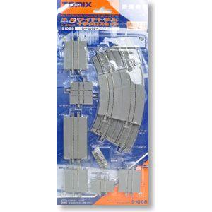 トミックス 91088 ワイドトラムミニレールセット十字クロスセット MX