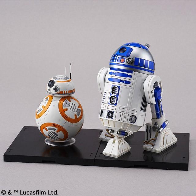 BANDAI（バンダイ） スターウォーズ 1/12 BB-8 & R2-D2 プラモデル