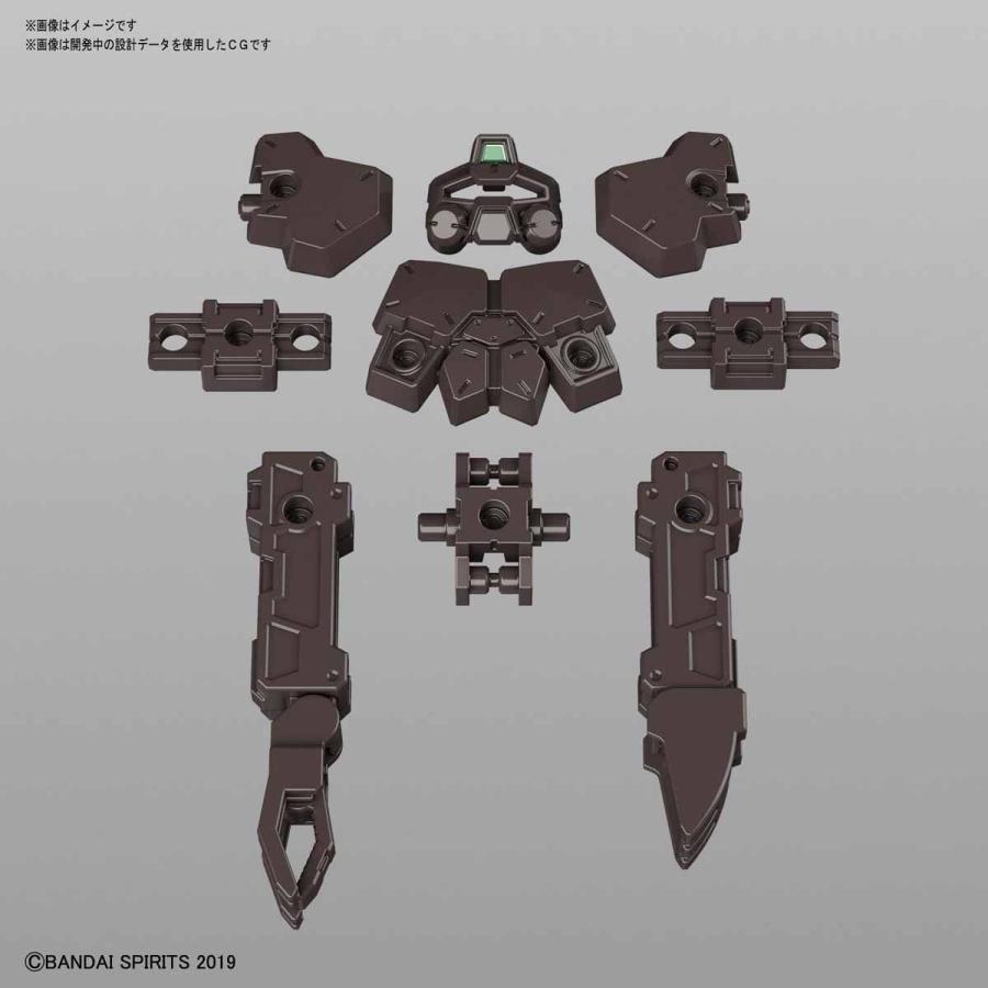 30MM 1/144  16 拠点攻撃用オプションアーマー ラビオット用/ダークブラウン バンダイスピリッツプラモデル | 