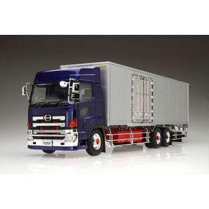 アオシマ 1/32 ヘビーフレイト No.09 日野プロフィア冷凍車 サイド観音