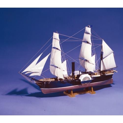 青島文化教材社 No.10 1/150 黒船 サスケハナ アオシマ 帆船 その他