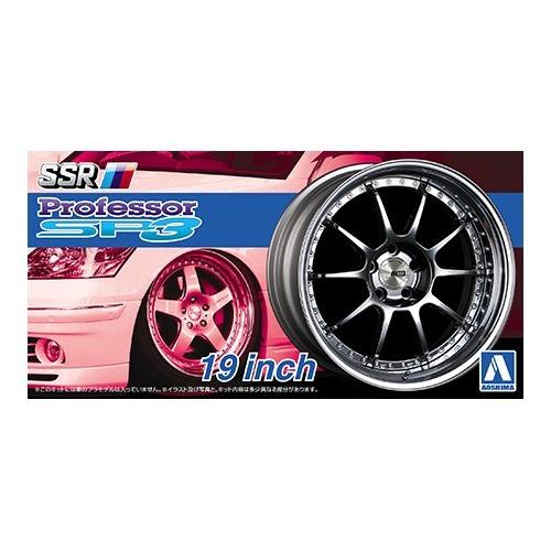 【SMC kasutamu】 SSR プロフェッサー SP3 ジャンク品 SSR プロフェッサーSP3 19インチ アオシマ 1/24チューンドパーツ 15