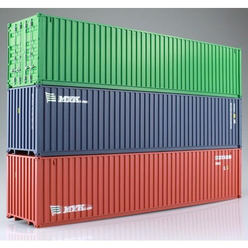 40Feet海上コンテナセット アオシマ 1/32 ヘビーフレイト No.SP