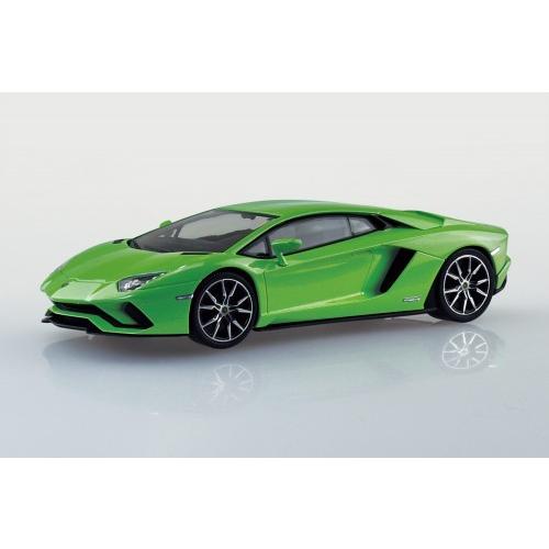 青島文化教材社 ランボルギーニ アヴェンタドールS パールグリーン