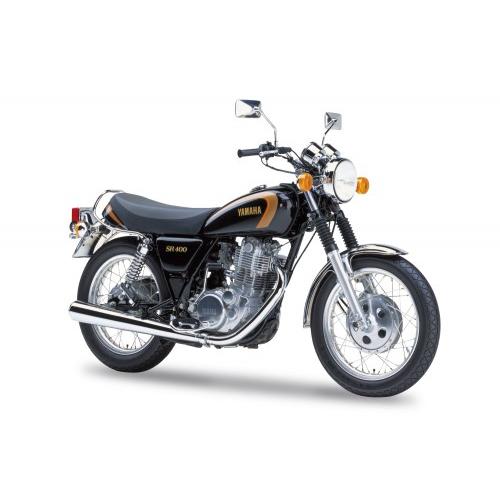 青島文化教材社 1/12バイク No.14 ヤマハ1JR SR400 98 アオシマ