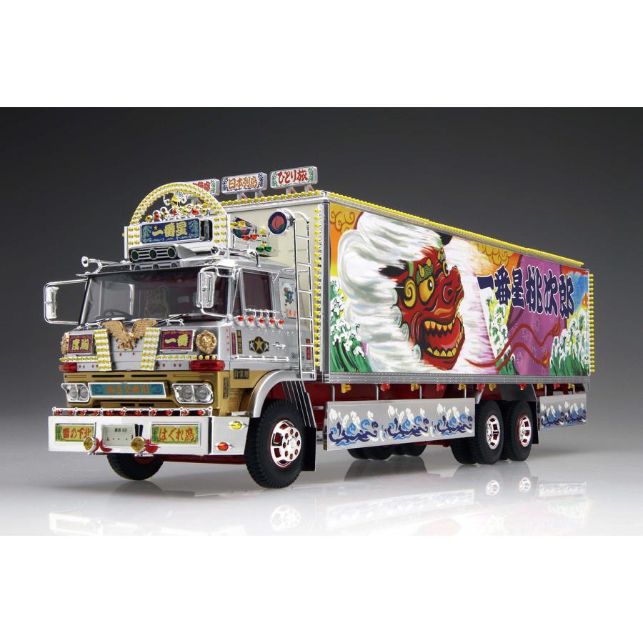 青島文化教材社 No.5 1/32 一番星 天下御免 アオシマ トラック野郎