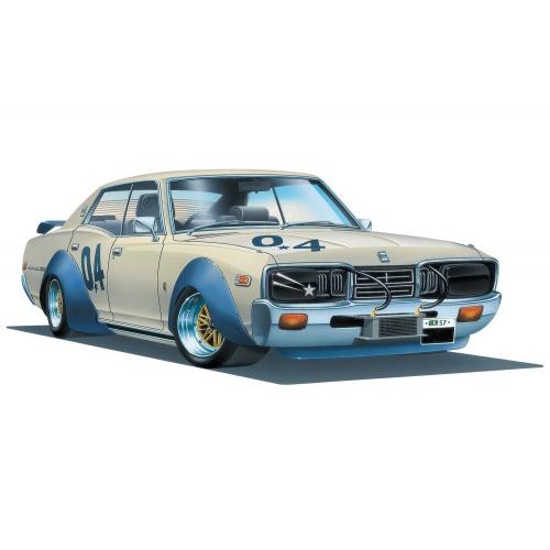 青島文化教材社 No.6 グロリア330ワークス アオシマ 1/24ワークスの鷹