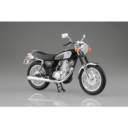 1/12 YAMAHA SR400&500 グリタリングブラック 完成品バイク アオシマ