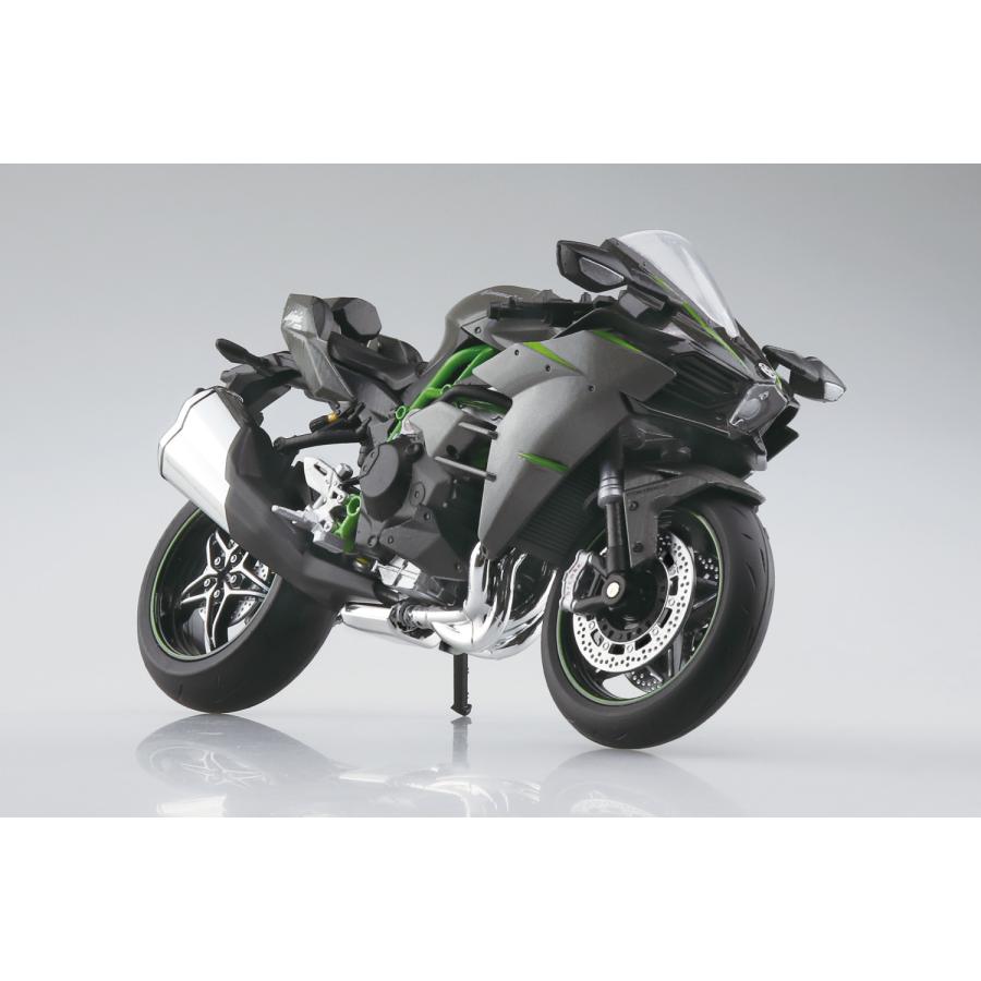 青島文化教材社 1/12 KAWASAKI Ninja H2 CARBON 19 完成品バイク