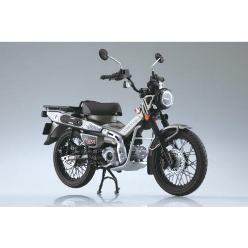 ハンターカブ CT110 台座付き 木製バイク模型 ハンターカブ CT110 台座付き 木製バイク模型