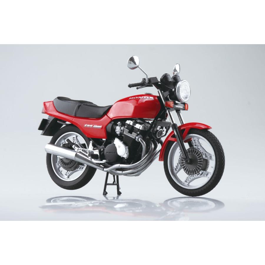 アオシマ 1/12 完成品バイク ホンダ CBX400F モンツァレッド 青島文化教材社 1/12 Honda CBX400F モンツァレッド 完成品バイク