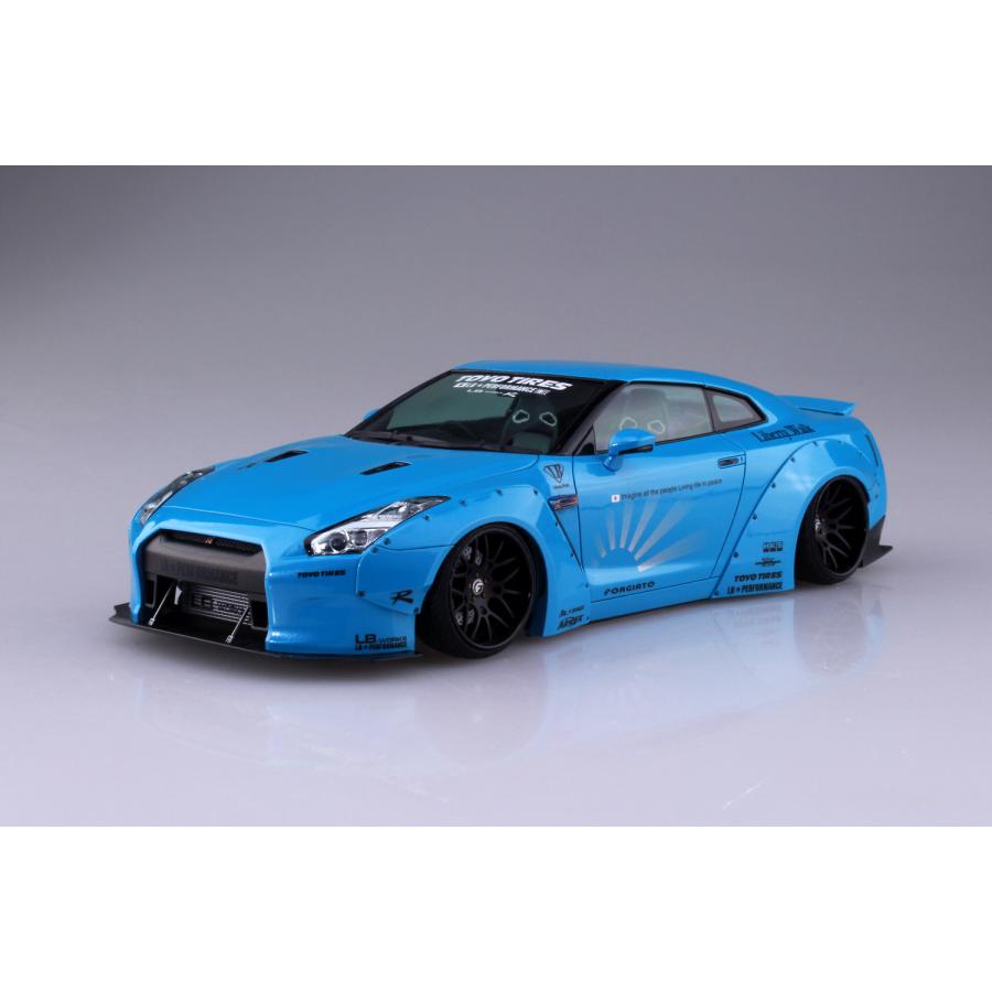 青島文化教材社 No.9 1/24 LB☆WORKS R35 GT-R Ver.1 アオシマ