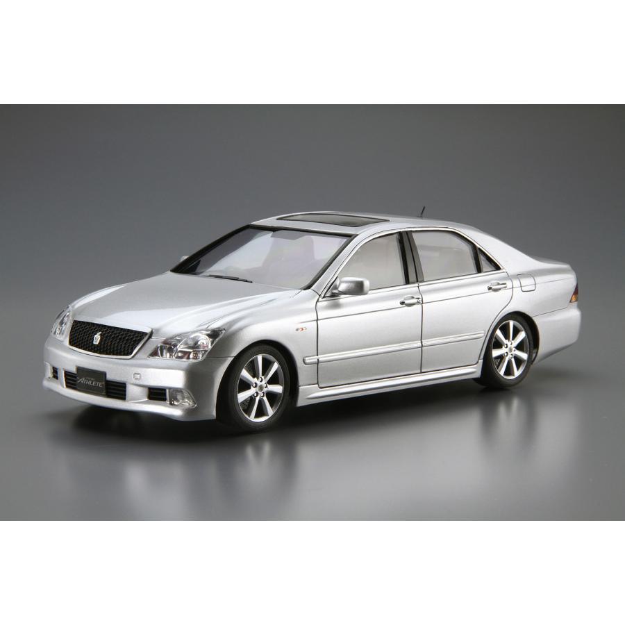 アオシマ GRS182 クラウン アスリート 20インチ 青島文化教材社 No.118 1/24 トヨタ GRS182 クラウン ロイヤルサルーン