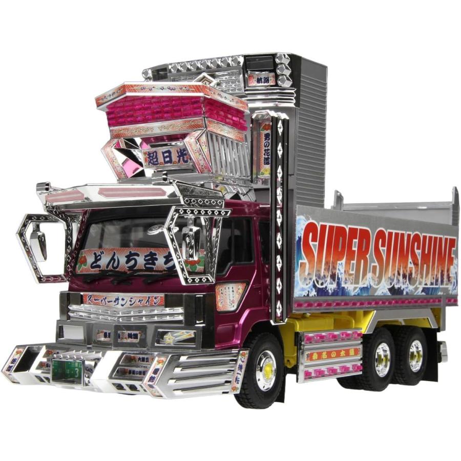 デコトラプラモデル完成品　1/32 FUJIMI デコトラプラモデル フジミ 1/32 日野 レンジャー 完成品 - メルカリ