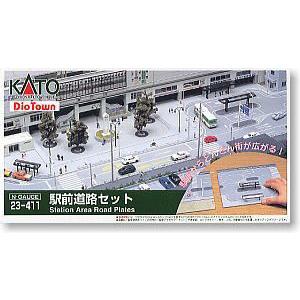 カトー 23-411 駅前道路セット KATO 鉄道模型 Nゲージ : みなと カトー 23-411 駅前道路セット KATO 鉄道模型 Nゲージ : みなと