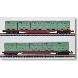 カトー（KATO） 8044 チキ5000 2両セット 5000形コンテナ搭載 鉄道模型