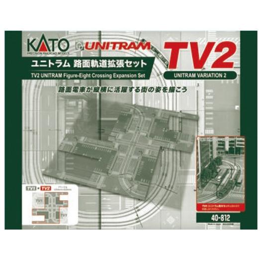 Nゲージ KATO TV2 ユニトラム 路面軌道拡張セット KATO鉄道模型オンラインショッピング TV2 ユニトラム路面軌道拡張