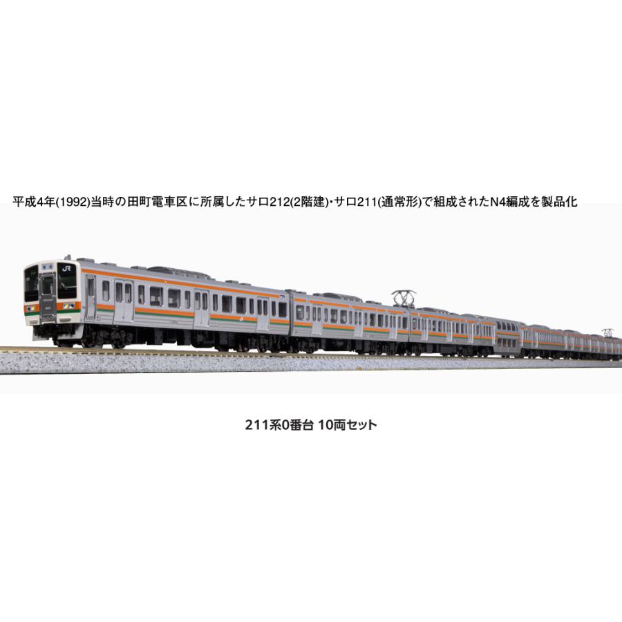 10-1848 211系0番台 10両セット カトー Nゲージ : みなと模型 Yahoo!店