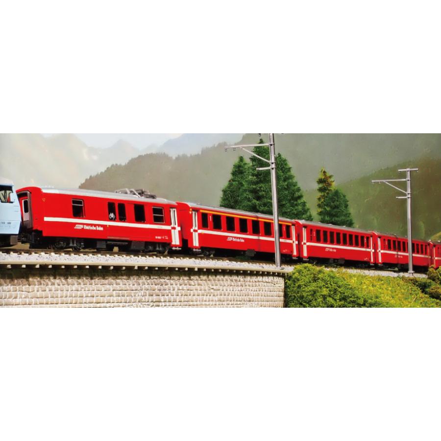 カトー（KATO） 10-1413 アルプスの赤い客車EWI 4両セットA Nゲージ